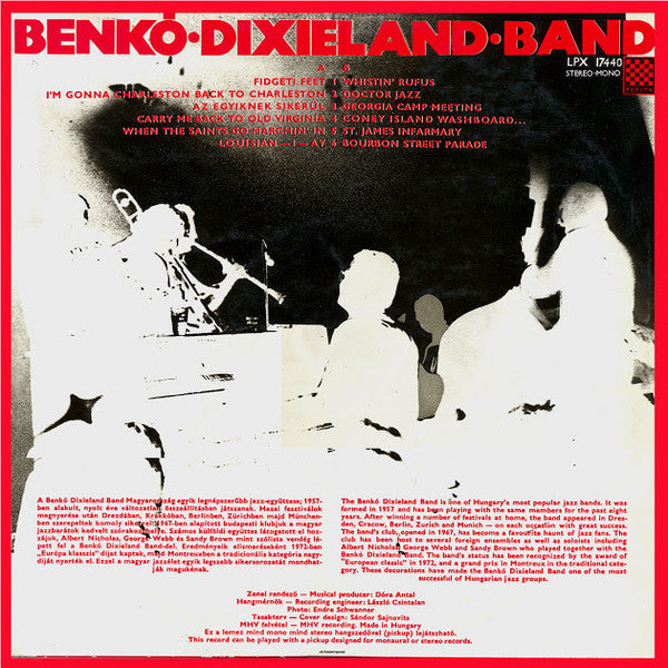 Benkó Dixieland Band : Benkó Dixieland Band (LP, Album)