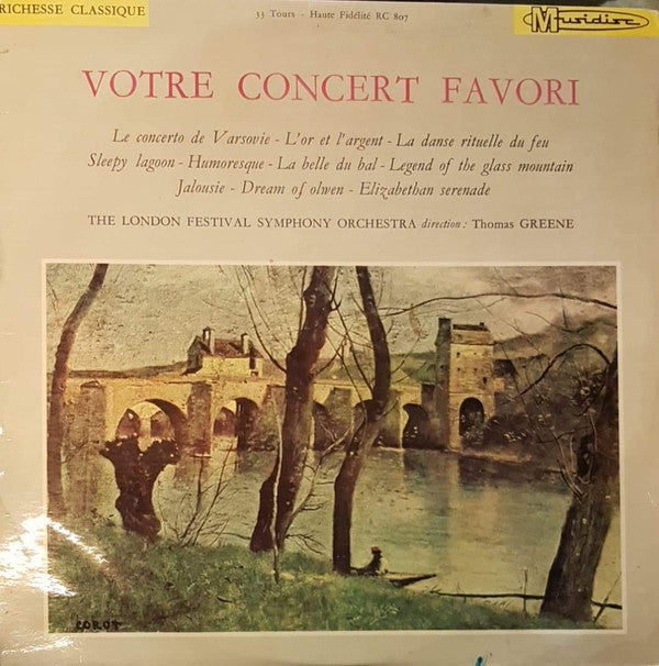 The London Festival Symphony Orchestra, Thomas Greene : Votre Concert Favori (LP)