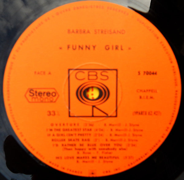 Barbra Streisand : Funny Girl (Bande Originale Du Film) (LP, Album, Gat)