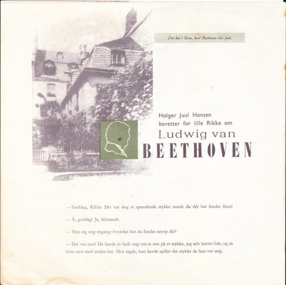 Ludwig van Beethoven : Ludwig van Beethoven - Hans Liv Og Musik (10", Mono)