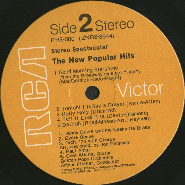 Various : The New Popular Hits (Volume 1) (LP, Comp)