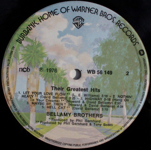 Bellamy Brothers : Their Greatest Hits (LP, Comp)