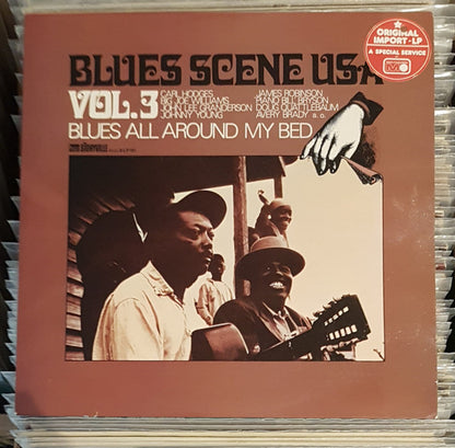 Various : Blues All Around My Bed (LP, Comp, Mono)