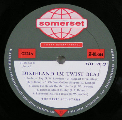 Various, The Dixie All-Stars : Dixieland im Twist Beat (LP, Comp)