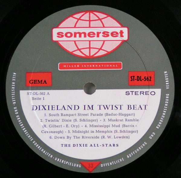 Various, The Dixie All-Stars : Dixieland im Twist Beat (LP, Comp)