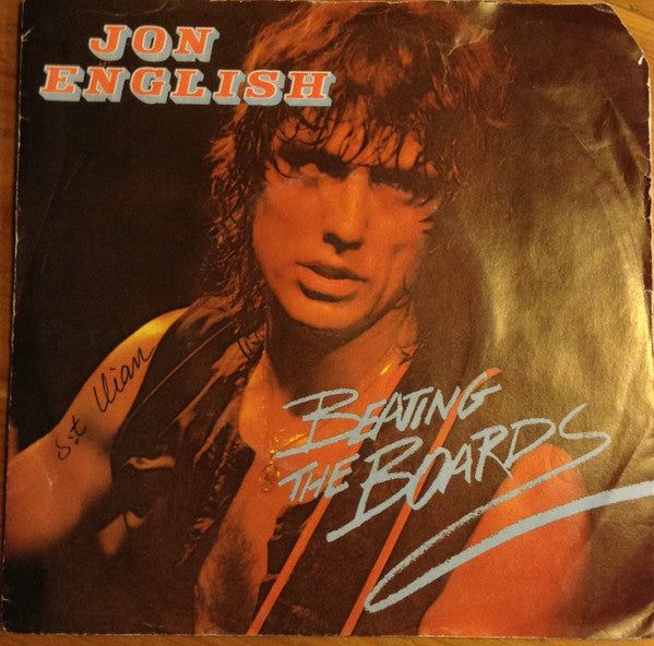 Jon English (3) : Beating The Boards (7")