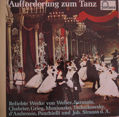 Egon Morbitzer, Großes Orchester Des Deutschlandsenders, Robert Hanell : Aufforderung Zum Tanz (LP, Album)