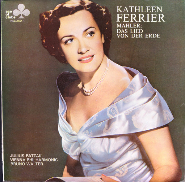 Gustav Mahler – Kathleen Ferrier, Julius Patzak, Wiener Philharmoniker, Bruno Walter : Das Lied Von Der Erde (LP, Mono, RE)