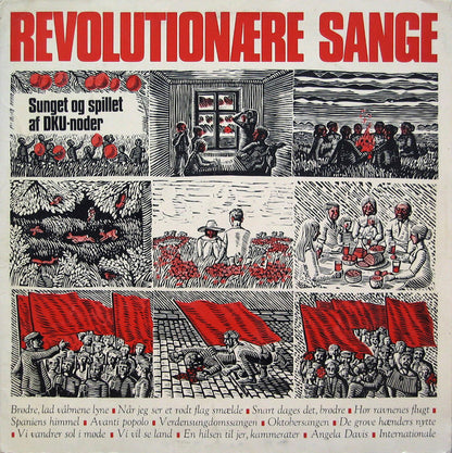 DKU - Noder : Revolutionære Sange (LP, Gat)