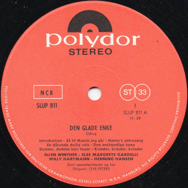 Various : Den Glade Enke (10")