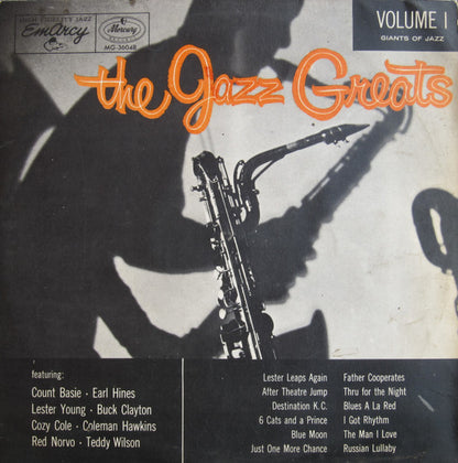 Various : The Jazz Greats (Giants Of Jazz Volume I) (LP, Album)