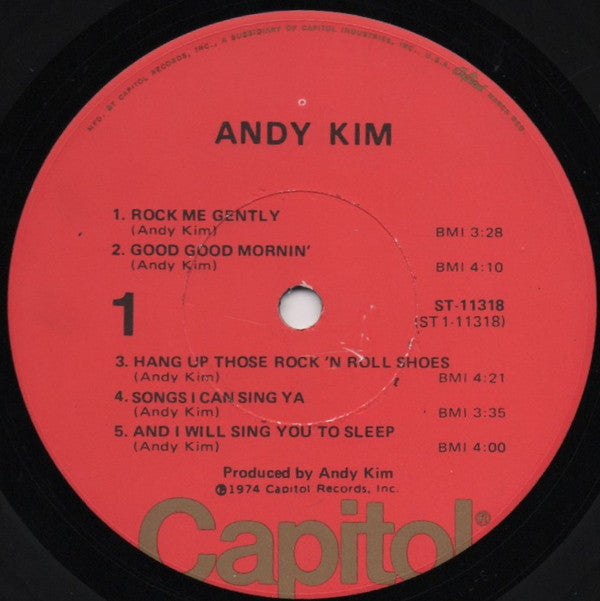 Andy Kim : Andy Kim (LP, Album, Los)