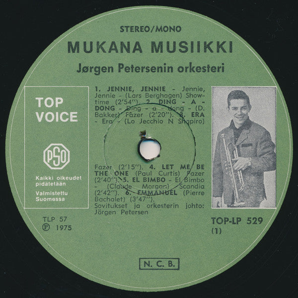 Jörgen Petersenin Studio-orkesteri : Mukana Musiikki (LP)