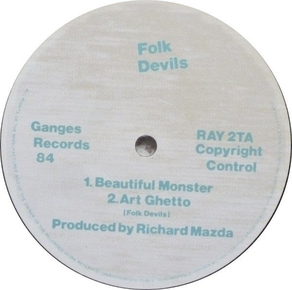 Folk Devils : Beautiful Monster (12", Single)