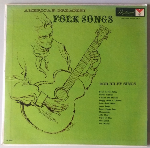 Bob Riley (5) : America's Greatest Folk Songs (LP, Album, Mono)