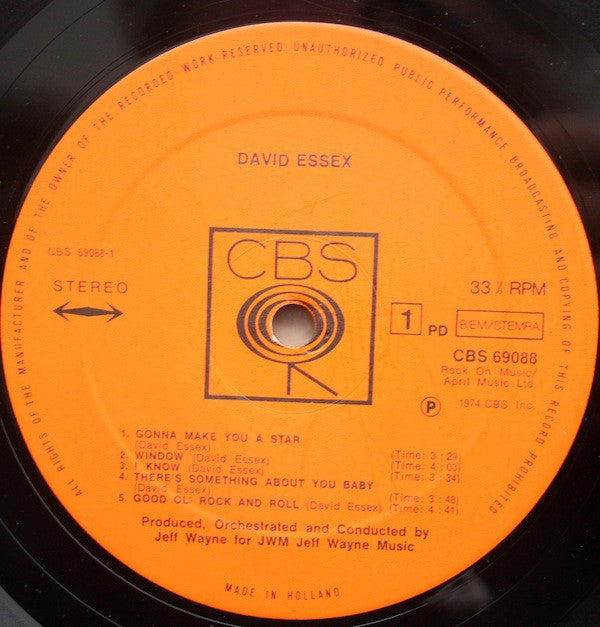 David Essex : David Essex (LP, Album)