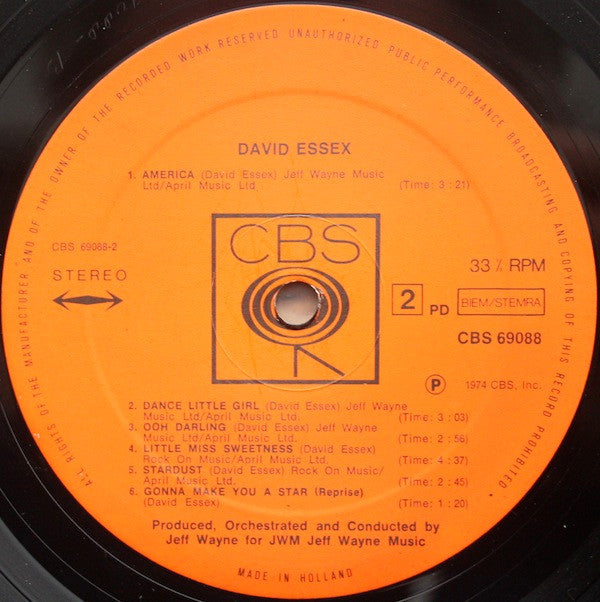 David Essex : David Essex (LP, Album)