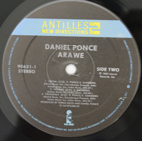 Daniel Ponce : Arawe (LP, Album)