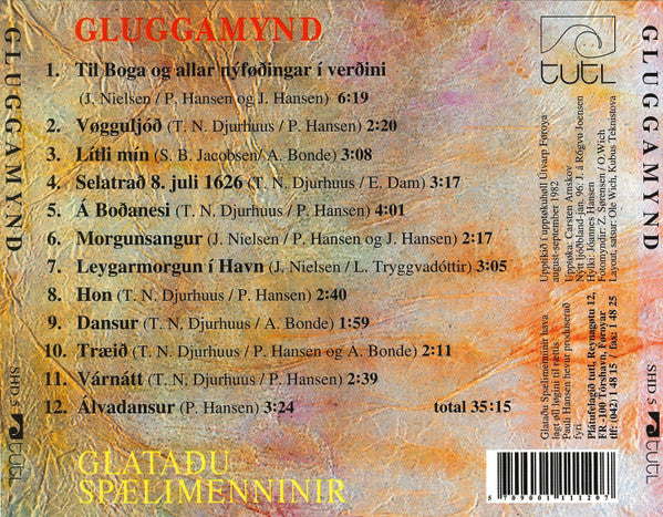 Glataðu Spælimenninir : Gluggamynd (CD, Album, RE)