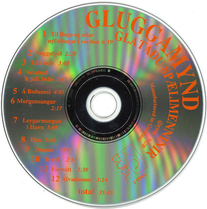 Glataðu Spælimenninir : Gluggamynd (CD, Album, RE)