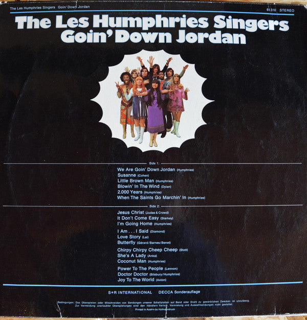 Les Humphries Singers : Goin' Down Jordan (LP, Album, S/Edition)