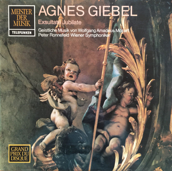 Wolfgang Amadeus Mozart - Agnes Giebel - Wiener Symphoniker - Peter Ronnefeld : Exsultate, Jubilate (LP, Album)