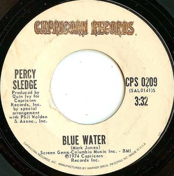 Percy Sledge : I'll Be Your Everything / Blue Water (7", Ter)