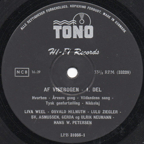 Various : Af Visebogen (10", Comp)