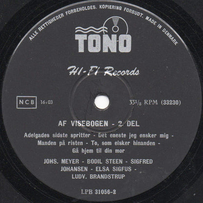 Various : Af Visebogen (10", Comp)