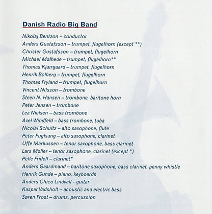 Anders Blichfeldt & Danish Radio Big Band : Born To Be Blue (CD, Album)