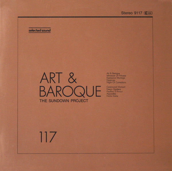 The Sundown Project : Art & Baroque (LP, Album)