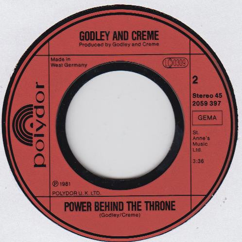 Godley & Creme : Under Your Thumb (7", Single)