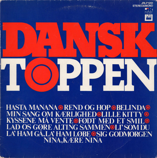 Rico Kvintetten Og Karin Påske : Dansktoppen (LP, Album)