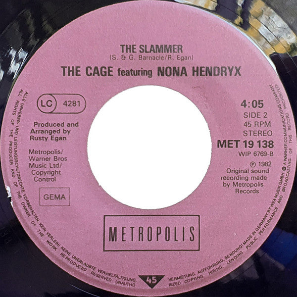 The Cage Feat.: Nona Hendryx : Do What Ya Wanna Do (7")