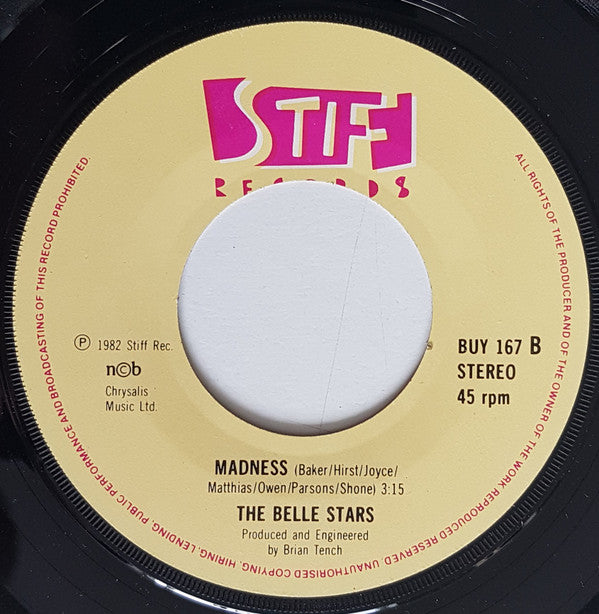 The Belle Stars : Sign Of The Times (7", Single)