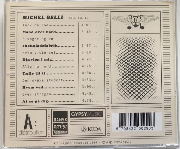 Michel Belli : Tælle Til Ti (CD, Album)