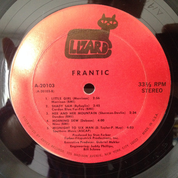 The Frantics (4) : Conception (LP, Album, Gat)