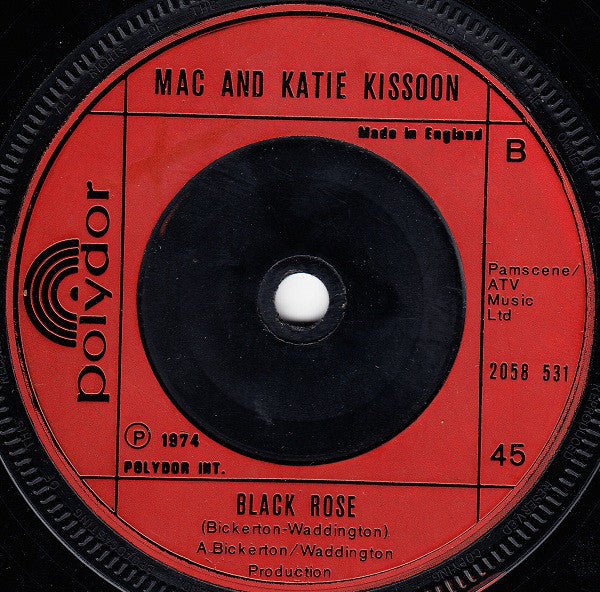 Mac And Katie Kissoon : Sugar Candy Kisses (7", Single, Inj)