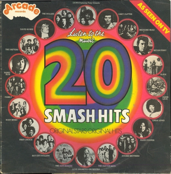 Various : Listen To The Music - 20 Smash Hits (LP, Comp, Mono)