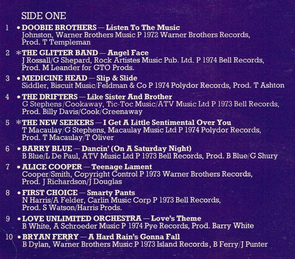 Various : Listen To The Music - 20 Smash Hits (LP, Comp, Mono)