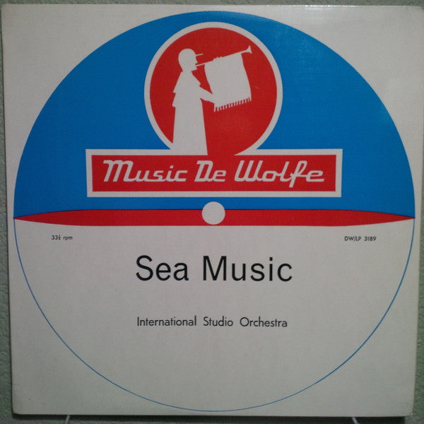 Various, The International Studio Orchestra : Sea Music (LP, Fir)