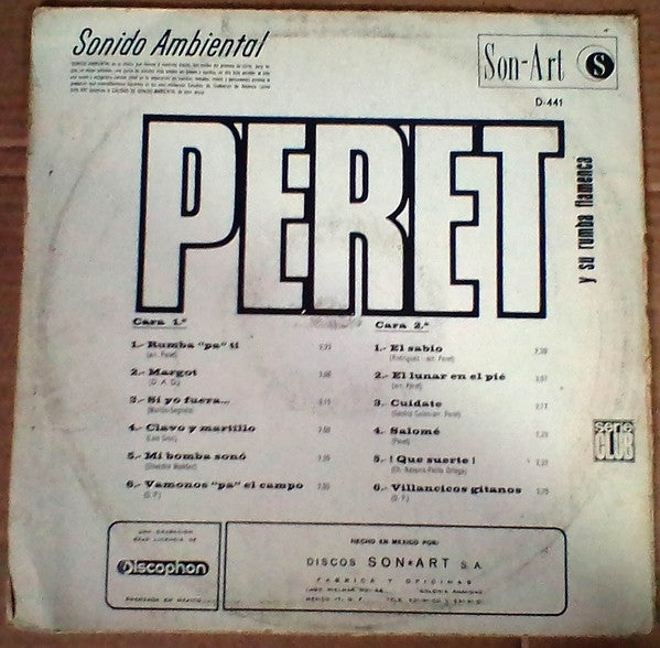 Peret : Peret Y Su Rumba Flamenca (LP, Album)