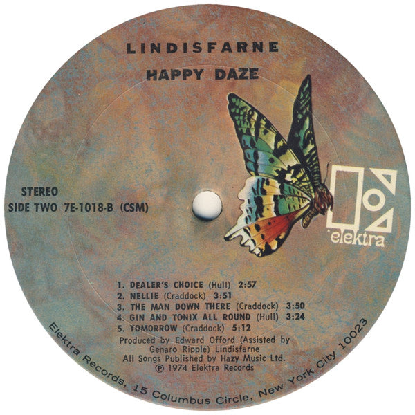 Lindisfarne : Happy Daze (LP, Album)