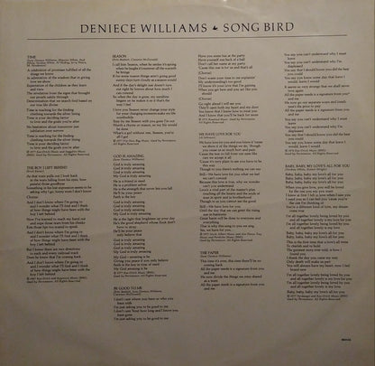 Deniece Williams : Song Bird (LP, Album)