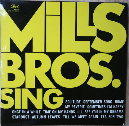 The Mills Brothers : Sing (LP, Mono)