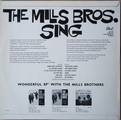 The Mills Brothers : Sing (LP, Mono)