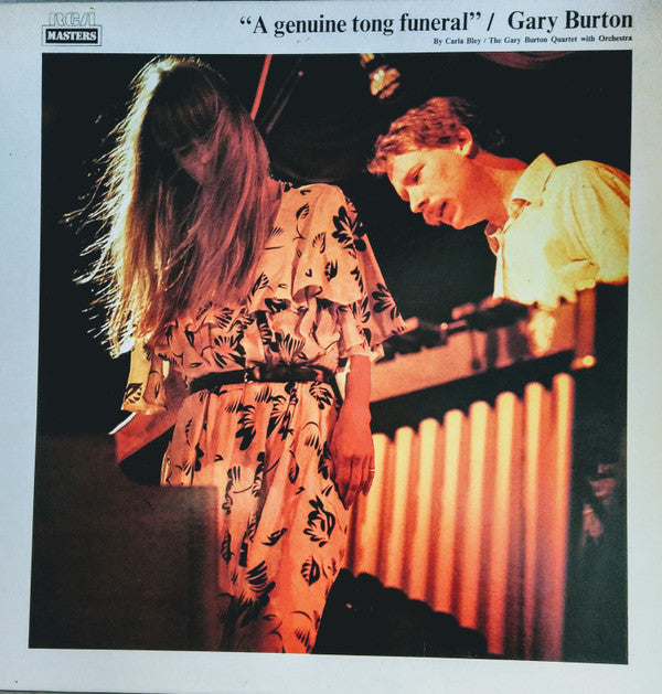 Gary Burton Quartet : "A Genuine Tong Funeral" - Dark Opera Without Words By Carla Bley (LP, Album, RE, Gat)