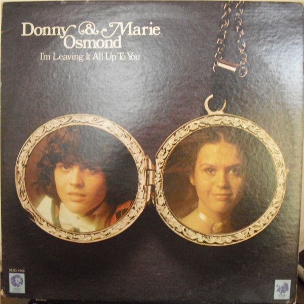 Donny & Marie Osmond : I'm Leaving It All Up To You (LP, Album)