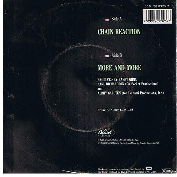 Diana Ross : Chain Reaction (7", Single)