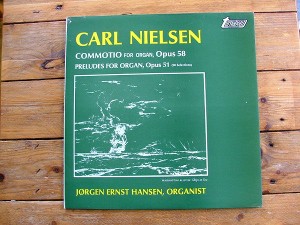 Carl Nielsen, Jørgen Ernst Hansen : Commotio For Organ, Opus 58 / Preludes For Organ, Opus 51 (LP)